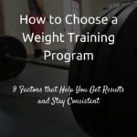 How To Choose A Beginner Weight Training Routine