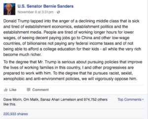 Bernie Sanders filibuster